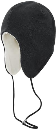 Winter Ear Flaps Hat for Women Men Thermal Fleecing Soft Earmuffs Hat Unisex Adults Teens Outdoor Sport Cold Weather Windproof Head Warmer Beanie for Skating Climbing Cycling