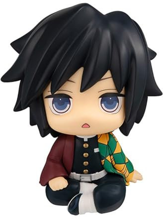 Zhongkaihua Tomioka Giyuu Figur Mini Anime Figuren Look up Figure Tomioka Giyuu Action Figure Modell Dekoration Kollektion Geschenke 10CM PVC