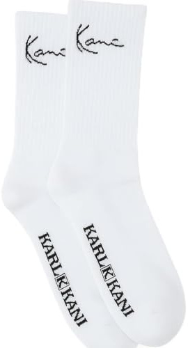 Karl Kani 2P Signature Crew Socken Unisex Baumwollmischung 2er Set