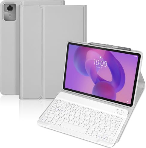 Keyboard Case for Lenovo Idea Tab 11 2025, UK Layout Detachable Bluetooth