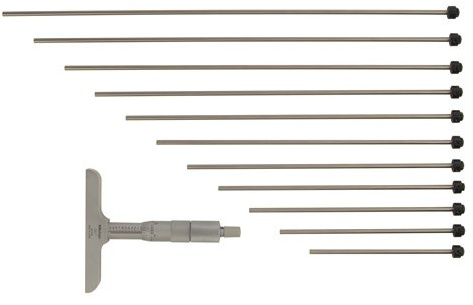 Mitutoyo 129 – 149 profundidad micrometre, gama 0 -12