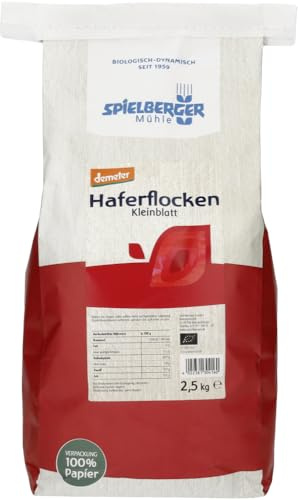 Haferflocken Kleinblatt, demeter 1 x 2,50 kg