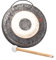 Fuzeau - Gong Lunaire en Bronze - Sons Graves et Profonds - Relaxation et Méditation - Bien-Être Sonore - Instrument de Musique - Adapté à l'Apprentissage Enfants Dès 8 ans - Ref. 9548