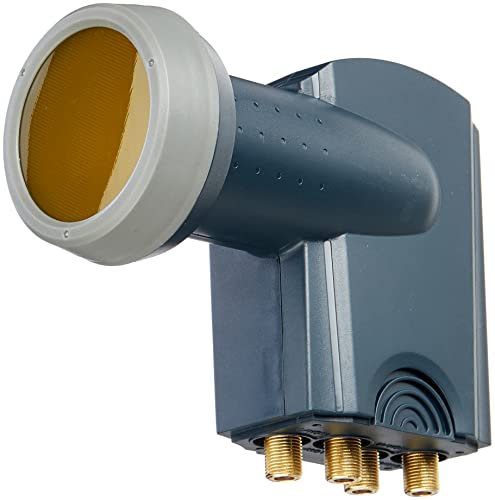 Schwaiger Quattro LNB 40mm Sun Protect Anthrazit