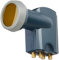 Schwaiger Quattro LNB 40mm Sun Protect Anthrazit