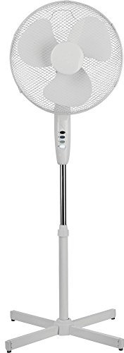 elitezotec 16 3-Speed Oscillating Low Noise Pedestal/Stand Fan - Ideal for Home & Office