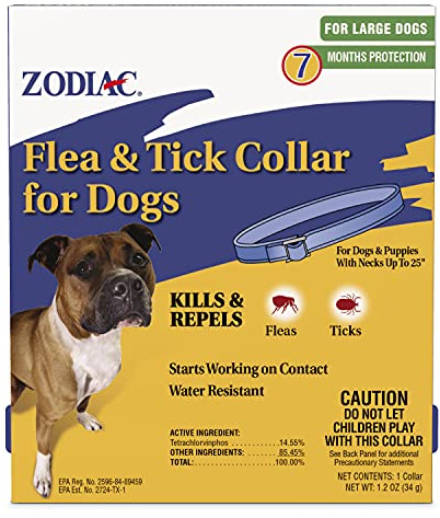 Zodiac Flea and Tick Collar for Large Dogs