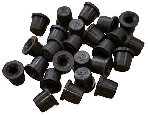 (25 Pack) Brake Bleeder Screw Caps Grease Zerk Fitting Cap Rubber Dust Cover