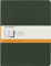 Moleskine - Cahier Journal - Set mit 3 Notizbüchern mit linierten Seiten - Kartonumschlag und sichtbaren Baumwollstichen - Myrtefarbe - Sehr großes Format 19 x 25 cm - 120 Seiten.