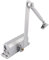 Ferme-porte coupe-feu en Acier, 25 kg-45kg Porte Hydraulique Automatique Résidentiel Tête Porte Closer Fixe pour Fire, Portes, Argenté