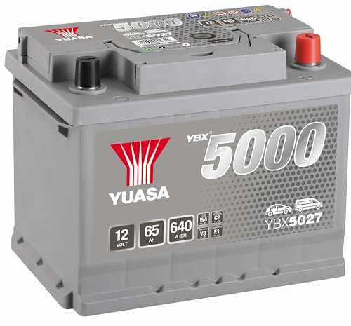 - YUASABATTERIE YUASA YBX5027 SILVER 12V 65Ah 640A