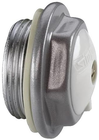 Sanitop-Wingenroth Radiatorstopfen, 1 Stück, Typ 1 1/4 '', mit Linksgewinde, schwarz, 27483 8