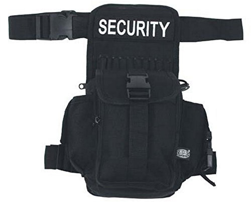 GEO-VERSAND Hüft-, Oberschenkeltasche, Geocaching Rucksack, schwarz, 10390