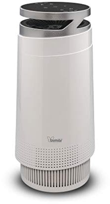 bimar PA98 Purificatore Aria WiFi con Filtro HEPA Alta Filtrazione a Carboni Attivi. Purificatore Aria Elimina Odori, Allergie, Pollini, Fumo per Casa o Ufficio. Controllo vocale
