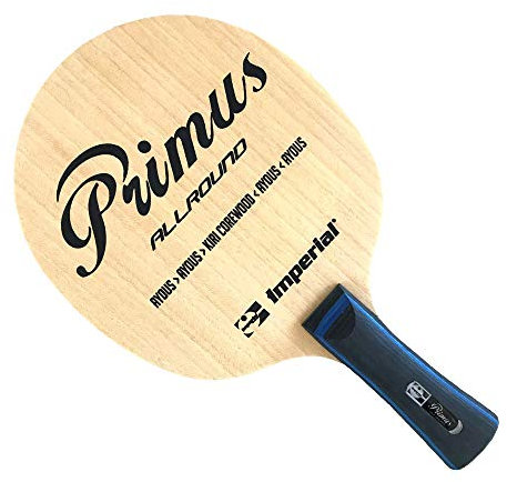 Imperial Primus Junior Allround | Tischtennis Holz für Jugendliche | Geringes Gewicht & Schmaler Griff | Ayous Furniere mit Kiri Kern | Wettkampf, Freizeit & Hobby