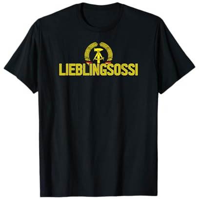 Lieblingsossi mit DDR Wappen für den Ossi & Ostdeutscher T-Shirt
