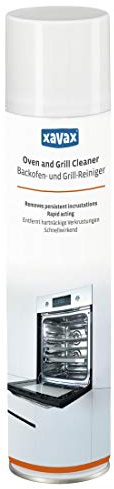 Xavax Backofenreiniger und Grillreiniger, Reiniger für Grill, Pfannenreiniger, Ofenreiniger, Reinigungsschaum Weiß, 300 ml