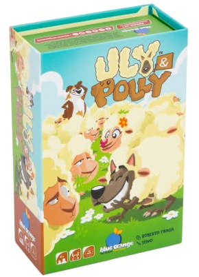 Blue Orange Uly & Polly: Bauernhof-Spiel von Verstecken, 4+ Jahre, 2-5 Spieler, 15 Minuten Spieldauer