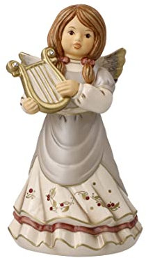 Goebel Weihnachtsdekoration Engelsfigur aus Porzellan hergestellt, Maße: 15.5 cm x 8.5 cm x 8.5 cm, 41-648-03-1