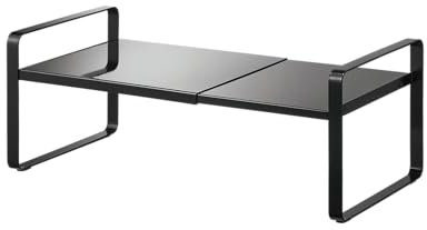 YAMAZAKI Home Tower Erweiterbares Stützregal – Küchenregal Organizer – klein – Stahl