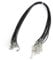 10Pcs Lederband Kette, Verstellbare Halskette Wachs Seil Schnur Schnur Halskette Wachsseil mit Verschluss, Wachsseil-Halskettenkordel für DIY Schmuckherstellung(Schwarz)
