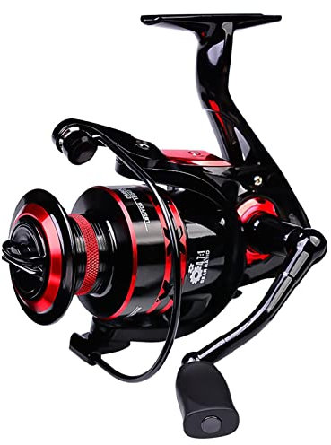 baitcasting Moulinet , moulinets pêche Carp Fishing 5.2 : 1 Bobine à Haute Vitesse Puissant traînée 9 kg / 19,84 Livres pour Eau salée/Eau Douce