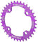 X AUTOHAUX 36 Dientes 104mm Platos de Bicicleta Montaña Ancho Platos Bielas Diente Placa Púrpura