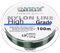 PATIKIL 109Iarde/328FT Nylon Filo Pesca Lenza, 16Lb Monofilamento Corda Filo Fluorocarbonio Rivestito per Fai da Te Artigianato Appendere Decorazione, Scuro Verde