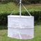DAZZTIME Red de Secado Plegable de 2 Capas Con Cremallera - Para Hierbas, Verduras, Carne, Pescado y Más