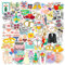 Hochzeit Aufkleber für Laptop (50 PCS),Geschenk für Kinder Jugendliche Erwachsene Jungen,Hochzeit Stickers Wasserdicht Vinyl Aufkleber für Scrapbook,Skateboard,Auto,Gepäck
