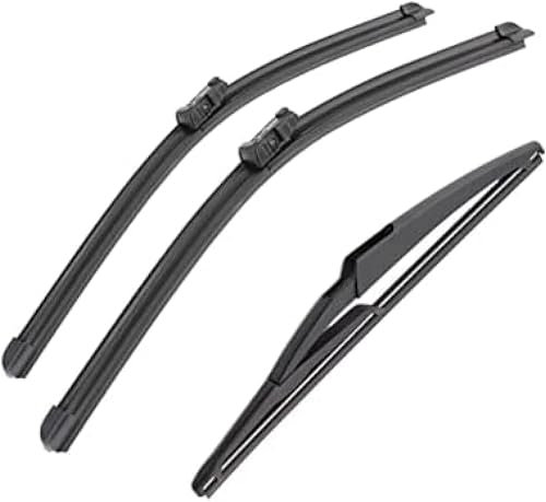 MEULE Automóviles Limpiaparabrisas para Citroen C3 Picasso 2009-2010, Delantero Parabrisas Escobilla Goma Hojas de Repuesto Escobilla Limpiaparabrisas