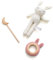 Holzspielzeug Baby Rassel Babyspielzeug Kleinkind Grip Zahnen Geeignet Baby Neugeborene Geburt Geschenk Junge Mädchen für 6 Monate Babygeschenk (Magic stick)
