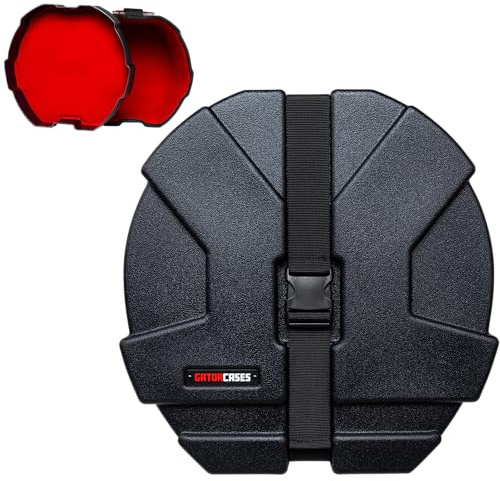 Gator GPC1414 Grooves Roto Floor Tom Case – Schlagzeugkoffer für 14x14 Floortom – Besonders strapazierfähig, langlebig & wetterfest – Schwarz
