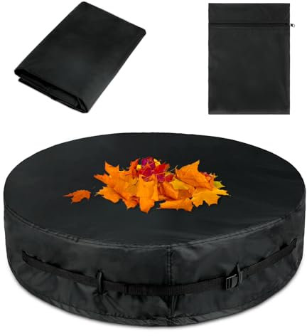 YUEPET Housse de piscine ronde pour chien - Portable - 420D - Pliable - Convient pour piscine pour chien et piscine pour enfants - 180,8 x 30,5 cm