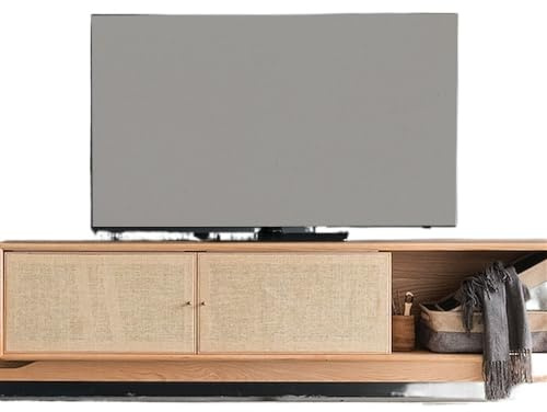 TAIGUHUI Outdoor Tv Cover Style Simple TV Dust Cover Cloth Wall-mounted Monitor Cover Protective Outdoor Tv Enclosure (Color : 03, Size : 32-37inch)