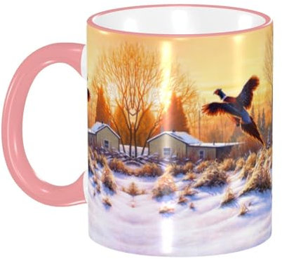 KLMELLMDE Tasse, Teebecher, Kaffeetasse, heiße Schokolade, 330 ml