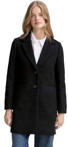 TOM TAILOR Denim Damen Slim Fit Wollmantel
