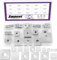 Swpeet 100Pcs 15 Größen M3 M4 M5 M6 M8 M10 M14 304 Edelstahl Silber Quadrat Unterlegscheibe mit rundem Loch Assortiment Kit, quadratische Platte Unterlegscheiben für Hardware Befestigung