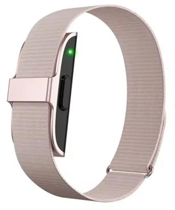 Ethelred Braccialetto intelligente 2208A con cardiofrequenzimetro, misuratore di pressione sanguigna, contapassi, fitness tracker, unisex, braccialetto elettronico (rosa)