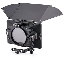Tilta Mirage Pro Matte Box VND Kit, Objektiv Gegenlichtblende MB-T17-A | Inkl. VND Filter, 4x5.65 Filterrahmen, Objektivadapter, Hartes Matte Kit, Gummi Donut Kit, Tragetasche