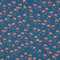 VmG-Store 1m Baumwollstoff zum Nähen 100% Baumwolle Nähstoff KEINE Meterware Kinderstoff Patchwork DIY Basteln Quilten Handwerken (Tulpen Bc035)