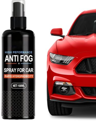 Quorvex Anti Beschlag Spray Für Auto Windschutzscheibe,100ml Autoglas Anti Nebel Mittel Mit Mikrofaser Tuch | Regensicherer Beschlagentferner für Haushalt Glas Dusche Spiegel Autofenster
