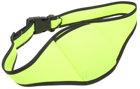 CHICAMPERA Green Neoprene Sports Mic Bag Microphone Waist Pack for Fitness | Wearable under Clothes, Protects and Stabilizes Microphone, Stylish Design for Running
