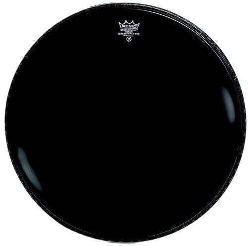Remo Powerstroke 3 Ebony Resonant with 5in Dynamo Ring 20 P3-1020-ES