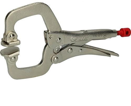 KS TOOLS 115.1073 - Pince Étau à Mâchoires Amovibles - 35 mm Max - L. 170 mm