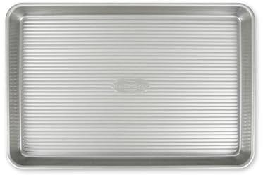 USA Pan Bakeware Jelly Roll Pan, Warp Resistant Nonstick Baking Pan, Made in The USA from Aluminized Steel