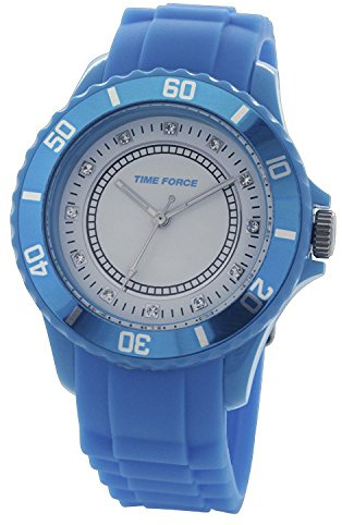 Time Force tf4024l13 – Wrist Watch, Rubber Strap Blue