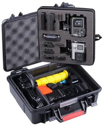 Smatree SmaCase GA500 - Funda con compartimentos para cámara deportiva GoPro Hero, color negro