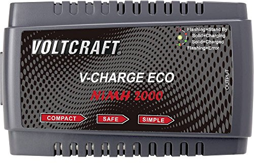 VOLTCRAFT V-Charge Eco NiMh 2000 Modellbau-Ladegerät 230 V 2 A NiMH, NiCd