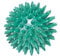 CanDo Massageball, Igelball, Noppenball, Durchmesser 7 cm, grün, 1 Stück